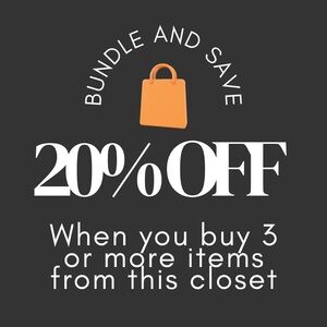 Limited Time 20% Off Bundle Sale